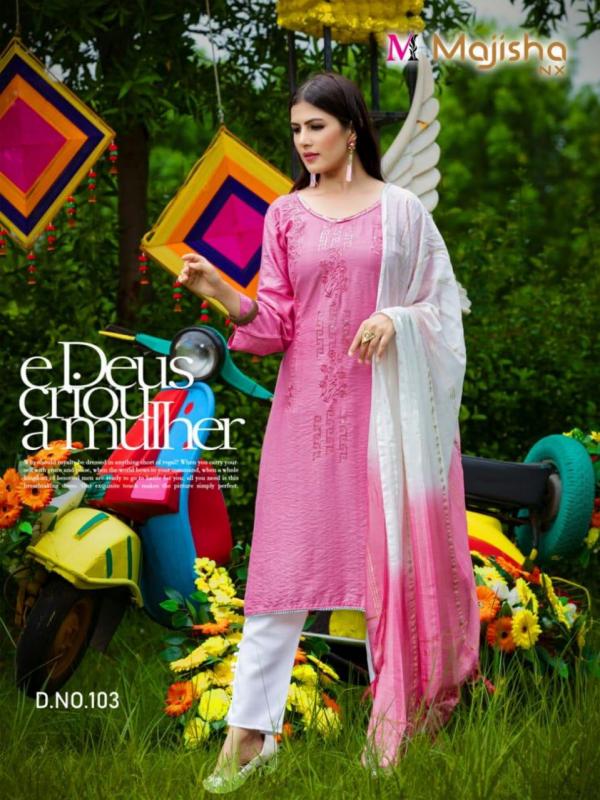 Majisha Nx Serina 1 Fancy Wear Viscose Readymade Designer Collection